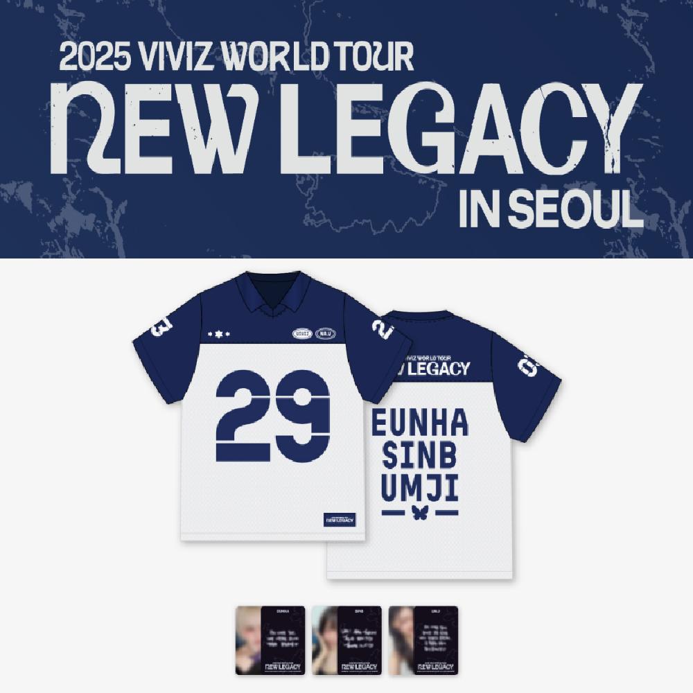 

Предзаказ 2025 VIVIZ World Tour NEW LEGACY в СЕУЛЕ Сетчатая майка