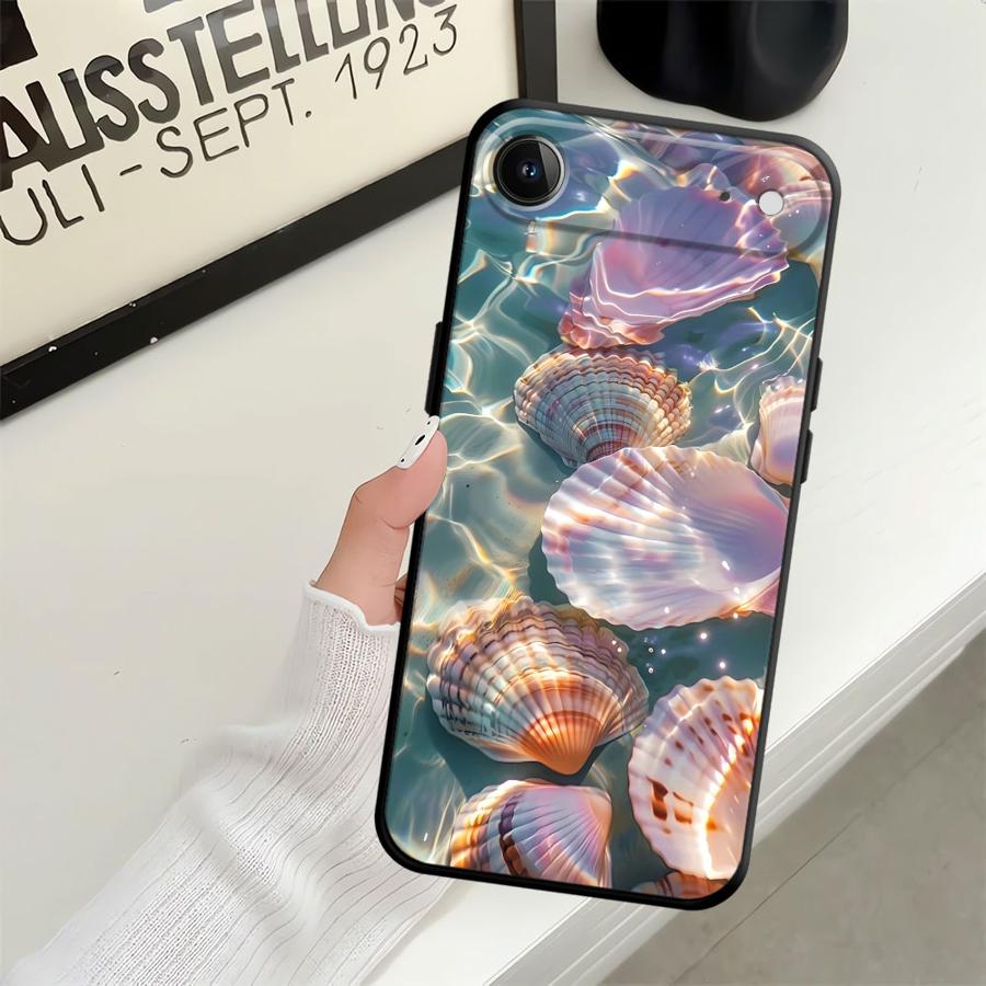 Phone Case for Apple iPhone 13 17 Pro Max 12 14 11 Air 16 15 Pro 7 8 XR XS MAX Funda Phone Cover Ocean Scenery Pattern