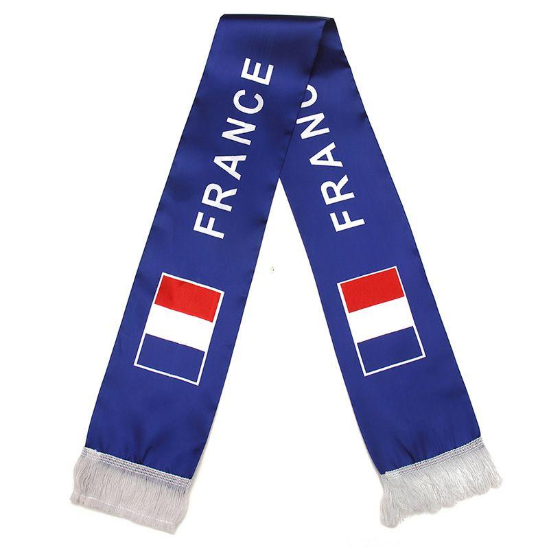 

Show Your Support For Qatar 2022 With Our National Theme Tassel Scarf! France
