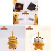 Garfield Plush Keychain With Super Soft Short Plush For Animal Collectors