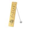 2024 Teacher's Day Engraved Round Pendant Bookmark - Student & Teacher Souvenir Gift