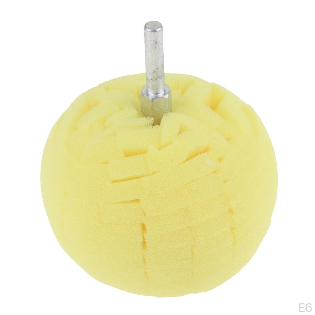 Car Buffing Pads Sponge Ing Wheel for Sanding Er Buffer Wash Cleaning