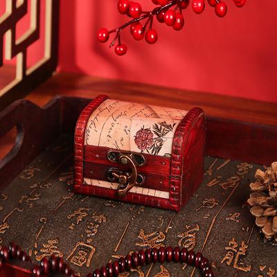 Hot Retro Small Wooden Box Classic Hot Small Box Storage Box Gift Creative Candy Box