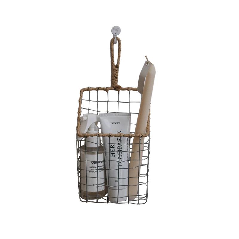 Minimalist Nordic Iron Wall-Mounted Bookshelf & Magazine Rack