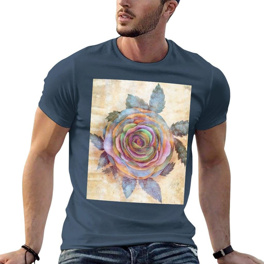 The Friendship Rose Ii TShirt Casual Fashion Short Sleeve Cotton TShirt