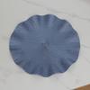 Handwoven Round Placemat Waterproof Heat-Resistant Table Mat for Dining Non-Slip Rustic Kitchen Decor for Home Restaurant