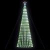 Vidaxl Stożkowa Choinka Z Lampek, 1028 Zimnych Białych Led, 403 Cm