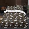 Cartoon Sloth Duvet Cover King Queen Funny Animal Bedding Set for Cool Wildlife Polyester Quilt Cover Boys Birthday