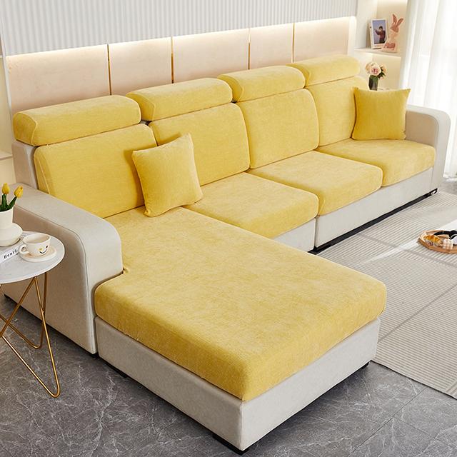 New Design Snowy Couch Cushion Seat Cover Stretchy Pets Home Furniture Armrest Cover Protector Stretch Washable Removable Couch Slipcover