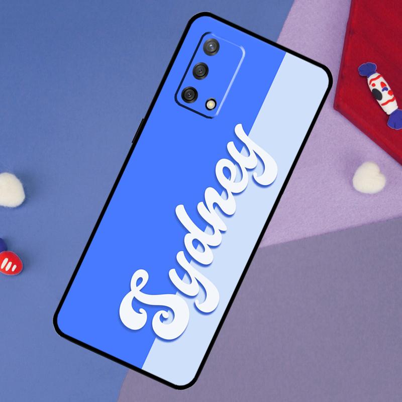 

Персонализированный цветной чехол с именем для OPPO A17 A54 A57 S A77 A74 A94 A5 A9 A53 A15 A16 A76 A96 A52 A72 A18 A58 A98 A78 OPPO A96 4G