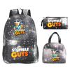 Collision party game merchandise print children explosion fashion school bag