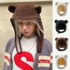 Plush Bear Ear Hat Fashion Winter Cap Cute Scarf Beanie Hat Winter/Autumn