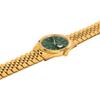 Grovana Kensington Royal Gold Tone Stainless Steel Green Dial Quartz 1542.1114 Men's Watch