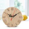Wooden  Analog Display Decor Garden Hallway Outdoor Hanging Wall Clock (33cm)