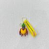 Italian New Brainrot Cartoon Keyring Tung Tung Tung Sahur Car Keychain Funny Meme Anime Cute Key Ring Creative Pvc Pendant Toy