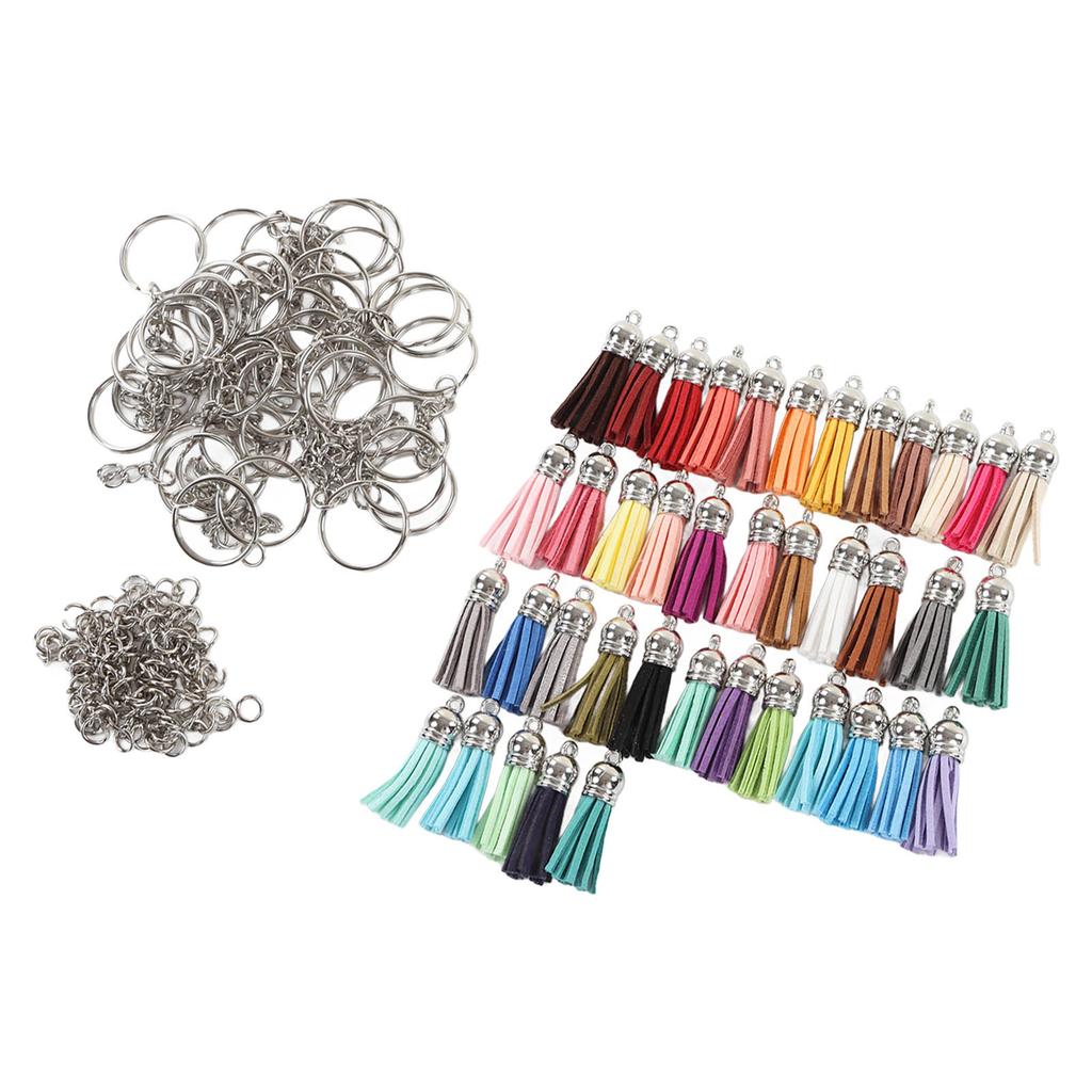 201pcs Sublimation Keychain Blanks Double Sided Printing Improve Hands On Ability Heat Transfer Keychain for DIY