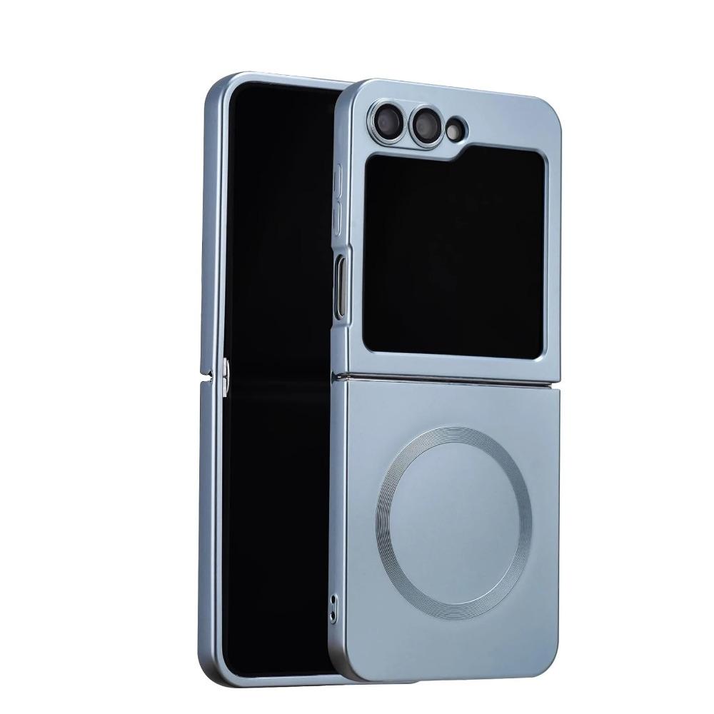 Samsung ZFlip 6 7 Luxury Gradient Magsafe Case for Samsung Galaxy Z Flip 7 6 5 4 3 Soft Silicone Magnetic Charging Cover