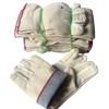 1Pair Stab Proof Canvas Gloves Double Thickened Welding Protective Gloves  Welder Maintenance