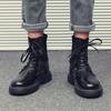 Fashion Male Shoes Black Warm With Fur Winter Men's Boots Designer Offer Comfortable In Promotion Non Slip Footwear Low Price Cheap Y2k