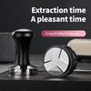 Coffee Distributor Espresso Distribution Tool, Leveler 3 Angled Slopes, Adjustable Palm Tamper, Fits 51mm 53mm 58mm Portafilter