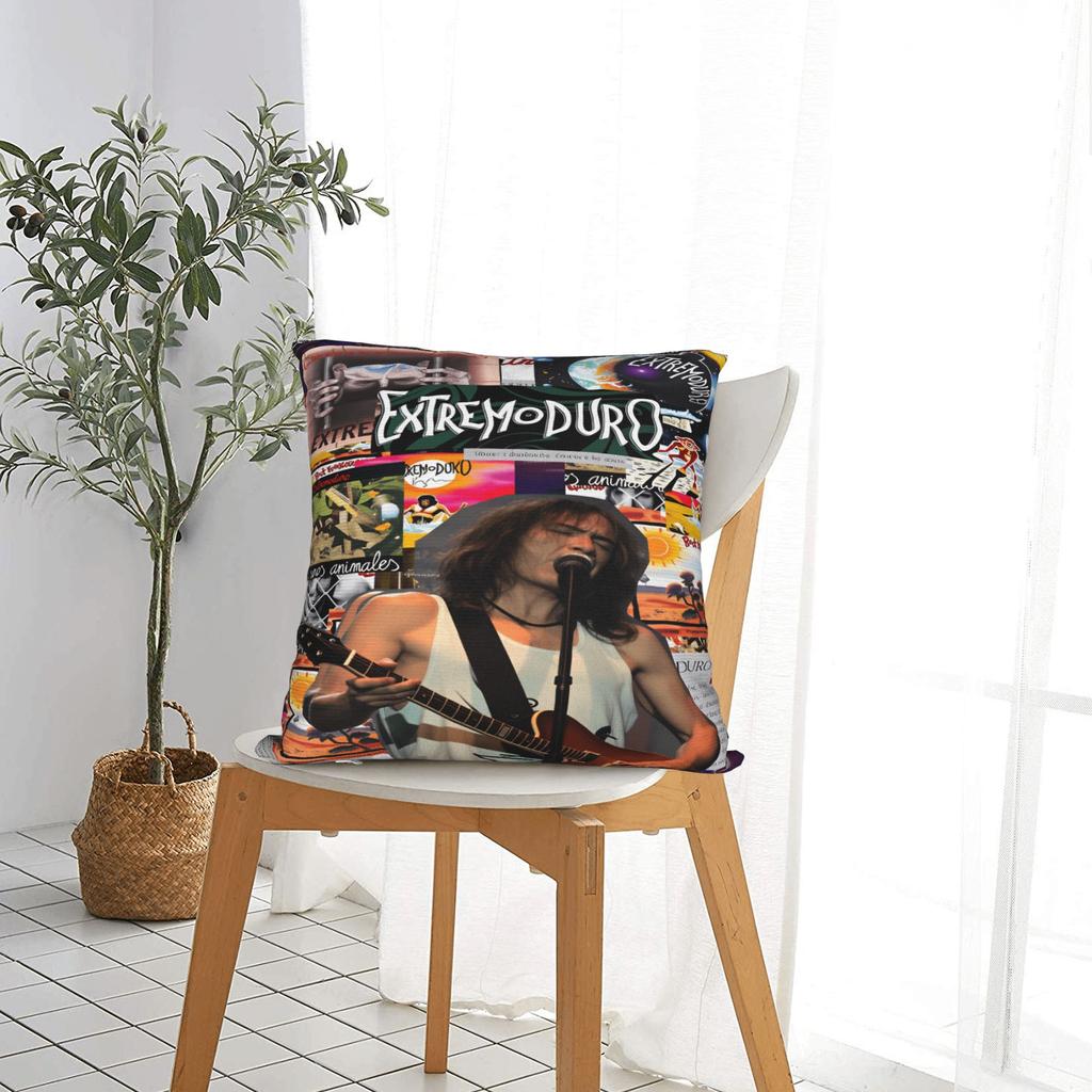 Rock Extremoduro Band Pillow Case  Comfy Pillow Cover For Living Room Sofa Fashion Pillowcases