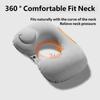 Ergonomic Travel Neck Pillow Inflatable Rapid Air Inflation Technology Foldable for Long Journey Workplace Rest