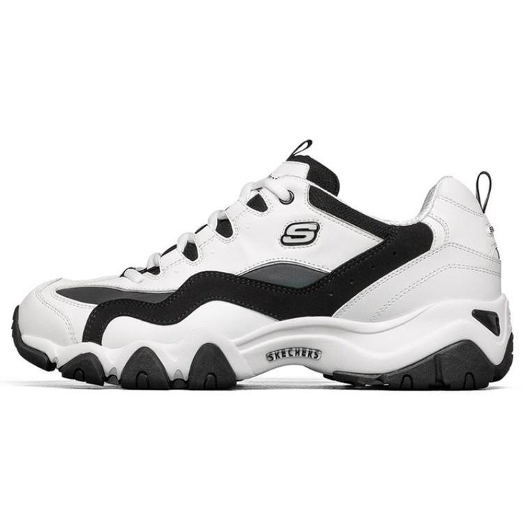 Skechers D lites 2.0 Running Shoes White/Black/Grey Men s 666157-WBMT EU 42