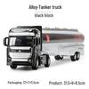 Alloy Big Truck Toy Car: Children's Model Trailer & Container Set