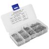 800Pcs Carbon Steel Nickel-plated/black M2 Cross Countersunk Self-tapping Screw Set 304KA Cross Flat Head Self-tapping Screw