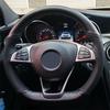 Håndsyet Mikrofiber Læder Bilrat Dæksel Beskytter til Mercedes Benz GLE 43 W205 C43 C117 X156 C218 C253 X253