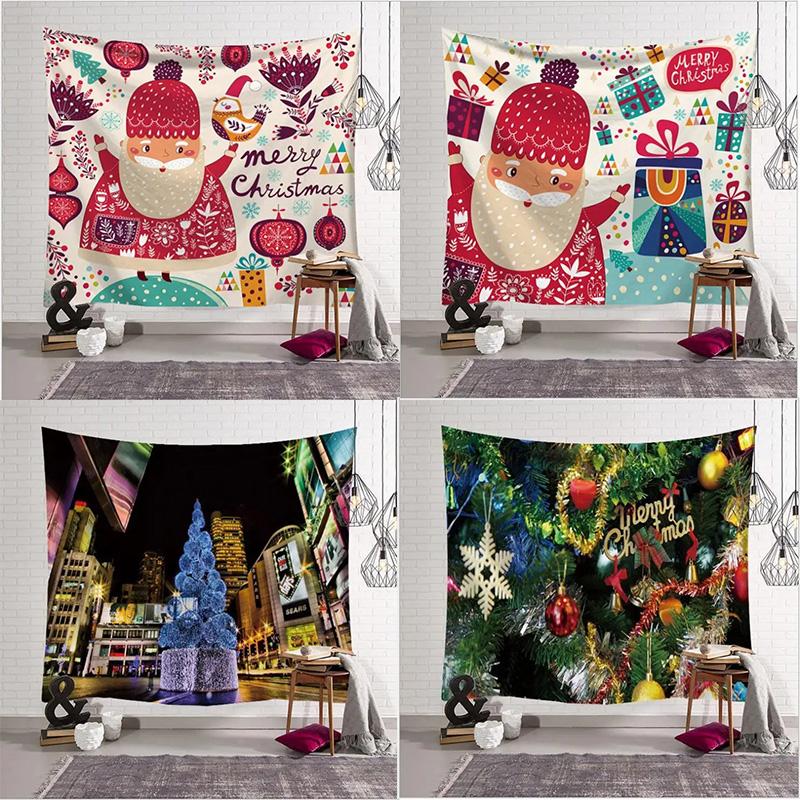 

Living Room Interior Home Wall Christmas Decoration Pattern Tapestry 100x75cm
