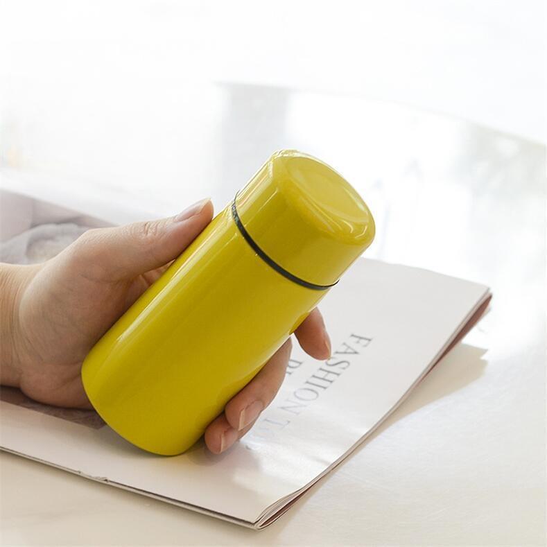 160ml Portable Mini Pocket Cup 304 Stainless Steel Thermo Water Bottle Thermos Coffee Bottle Vacuum Flasks Keep Cold and Hot