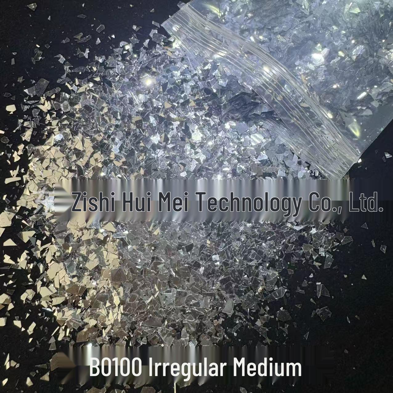 Iridescent Ultra-Thin Glitter Nail Art Sequins - Seven-Color Candy Collection 50g per bag