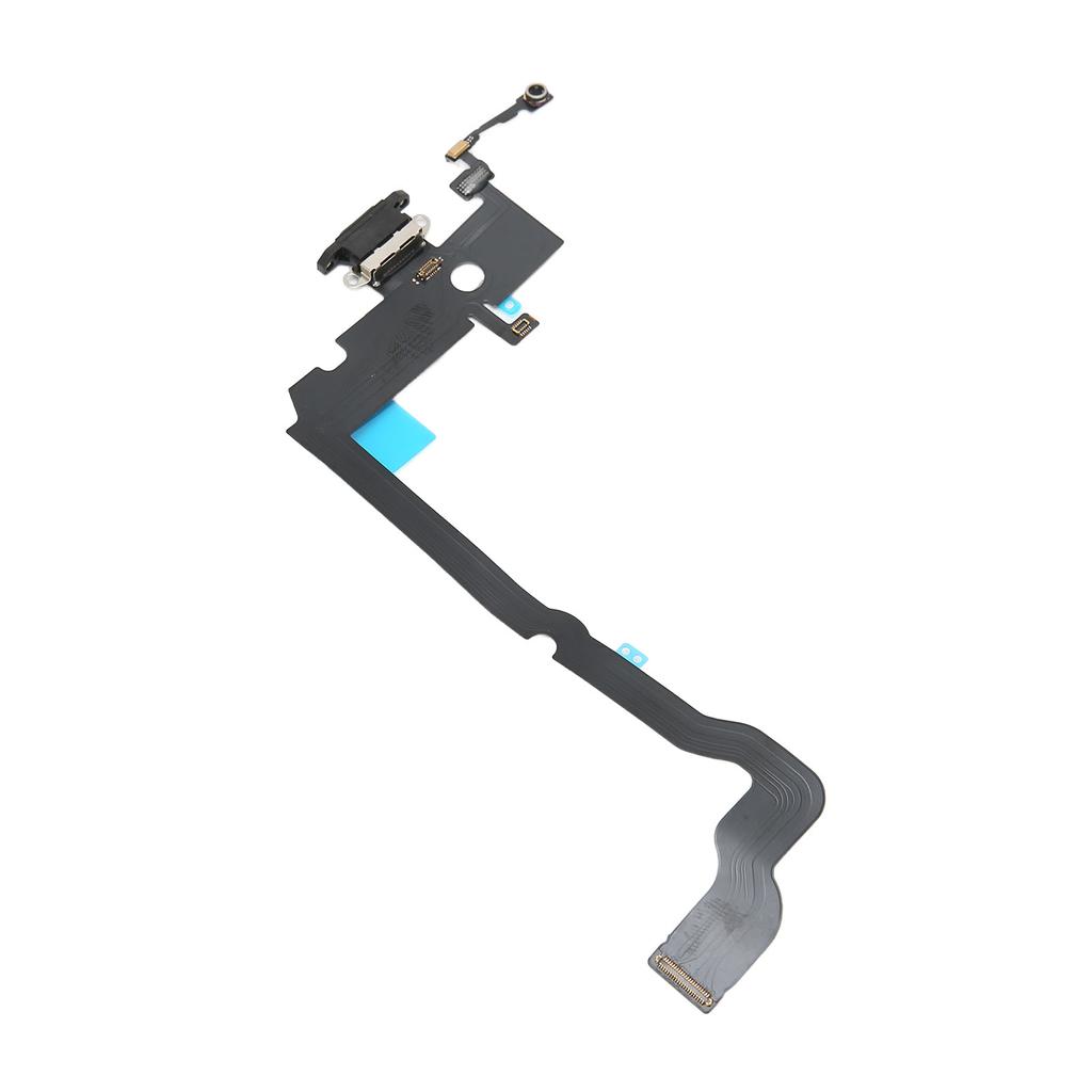 Câble flexible de chargement USB pour iPhone XS Max, noir