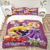 Rapunzel'S Magical Adventure Print 3Pcs Bedding Setduvet Cover With 2 Bedropillowcase Home Birthday Gift