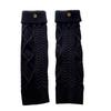 Womens Lolitas Knit Long Socks Leg Warmers Harajuku Boot Socks Winter Warm Ankle Heap Socks Fashion Leg Socks Streetwear