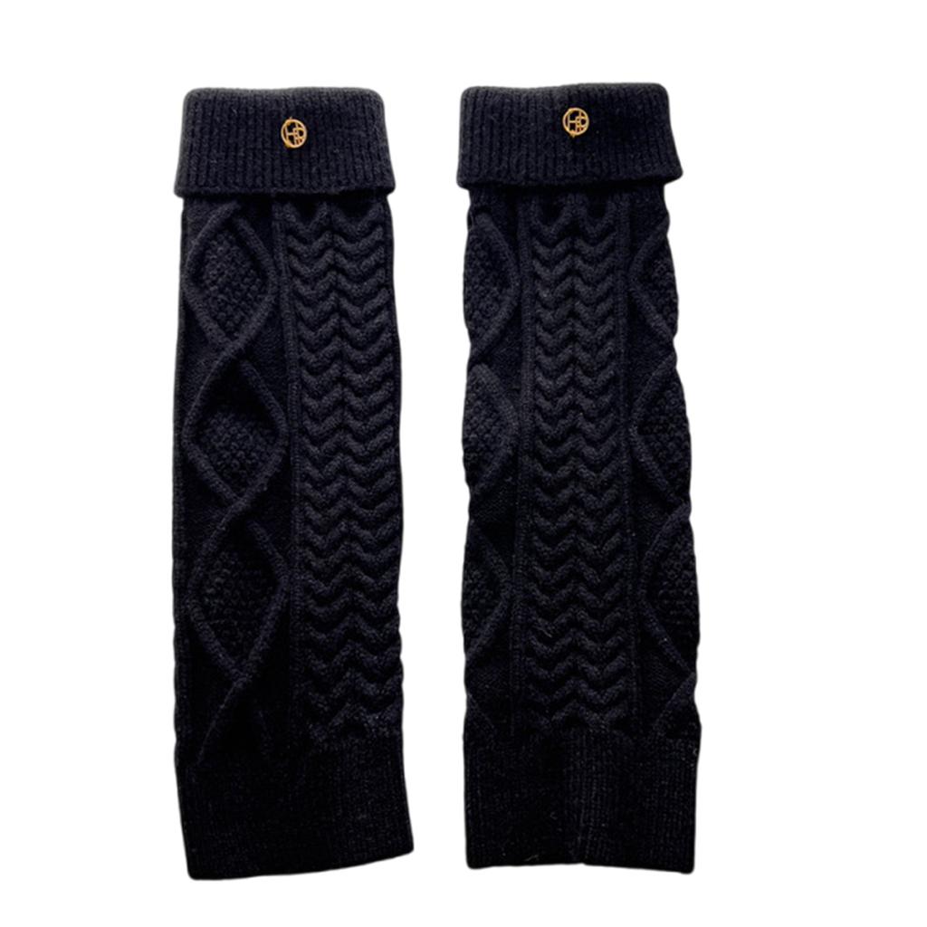 Womens Lolitas Knit Long Socks Leg Warmers Harajuku Boot Socks Winter Warm Ankle Heap Socks Fashion Leg Socks Streetwear