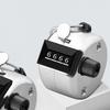 Hand Tally Counter Calculation Range 0000‑9999 4 Digit Mechanical Manual Hand Counter Clicker Metal Regular Model