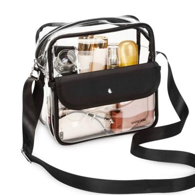 Waterproof Jelly Handbag PVC Beach Tote Bag Casual Crossbody Messenger Bag Summer