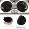 2pcs Non-slip Car Water Cup Pad Diamond Silicone Mat for Bottle Holder Coaster Auto Interior Anti-skid Cup Holders Thickened