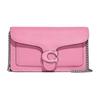 Tabby 20 Logo Flap Pebble Leather Shoulder Crossbody Bag Small Women Bags Bright-Pink CJ350-LHWPU