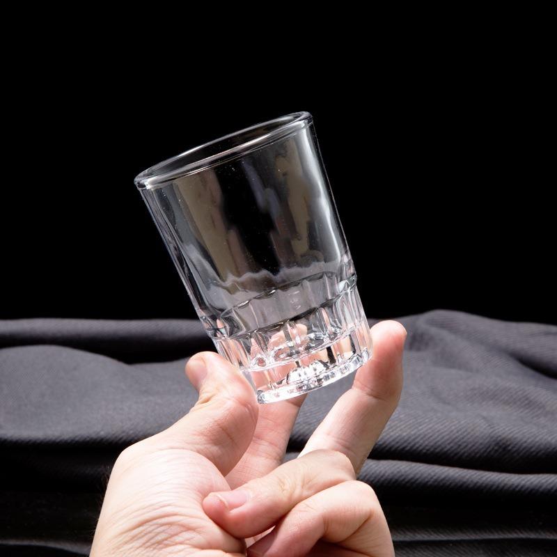90ml Simple Transparent Daily Drinking Companion Suitable for Home Transparent Texture Glass Cup Classic Transparent Glass Cup