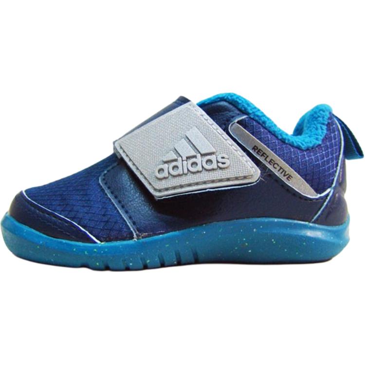 

Adidas Fortaplay Ac Synthetic Leather Trendy Fashion Non-Slip Wear-Resistant Low-Top Walking Shoes Baby Shoes Blue S81104 24
