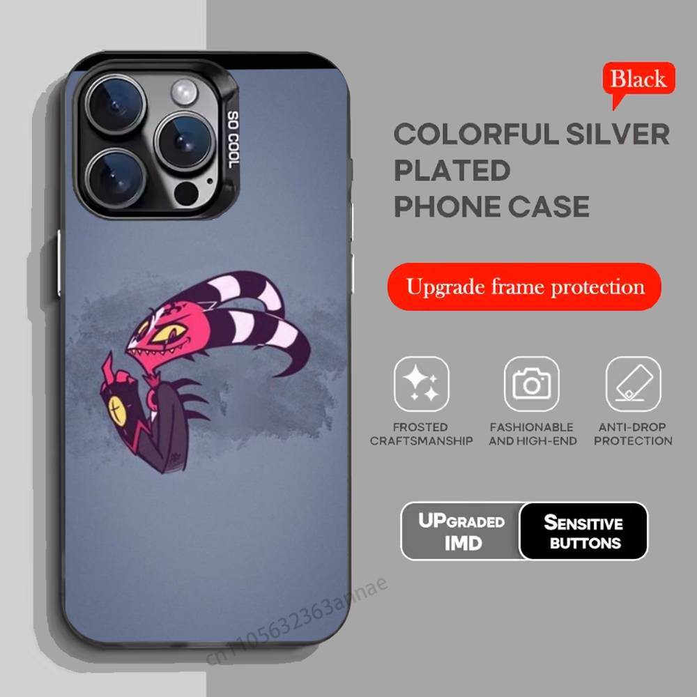 H-Helluva B-Boss Phone Case for iPhone 15 16 Pro Max  Air SE 11 13 Pro 14 Plus 12 11Pro 15Pro Max 16e Cover