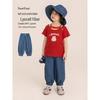 Yoyou Girl's Summer Lyocell Loose Fit Denim Joggers