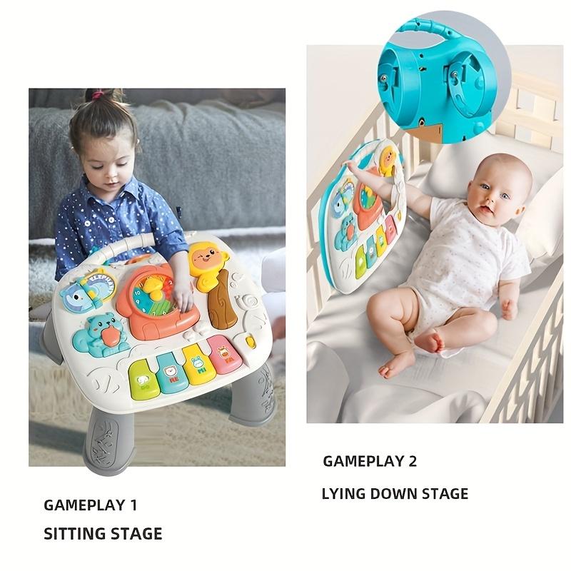 Baby Multifunctional Game Table, Animal Sound Learning Piano Keys, Cognitive Development Toy, Parent Interaction Must-have