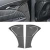 1 Pair Mercedes-Benz 03-09 Carbon Fiber Rear Door Storage Box Stickers