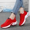 Spring Flying Weave Breathable Sports Running Shoes Women Outdoor Cushioning Casual Sneakers Ladies Non-slip Soft Jogging Shoes