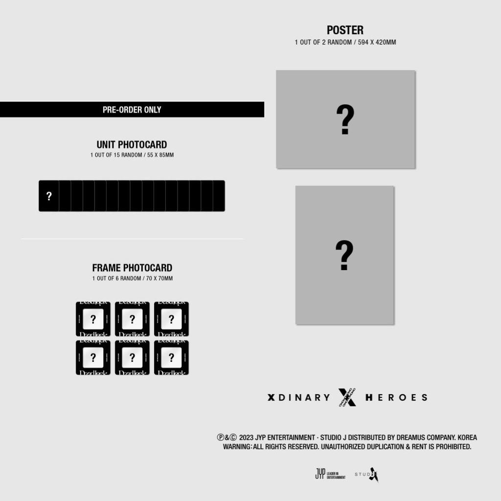 Xdinary Heroes Deadlock / Al treilea mini album