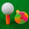 3Pcs Training Practice Tees Beginner Trainer Practice Rubber Golf Tees Holder Golf Accessories for Practice Mat Easy Use